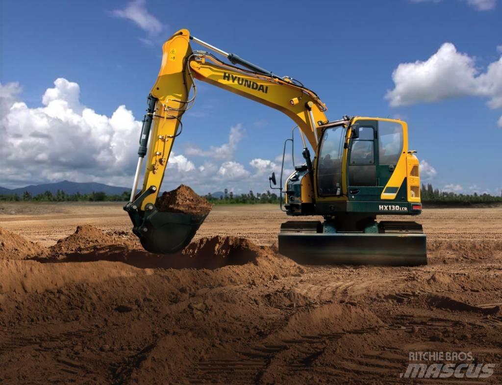 Hyundai HX130LCRD Pásová rýpadla