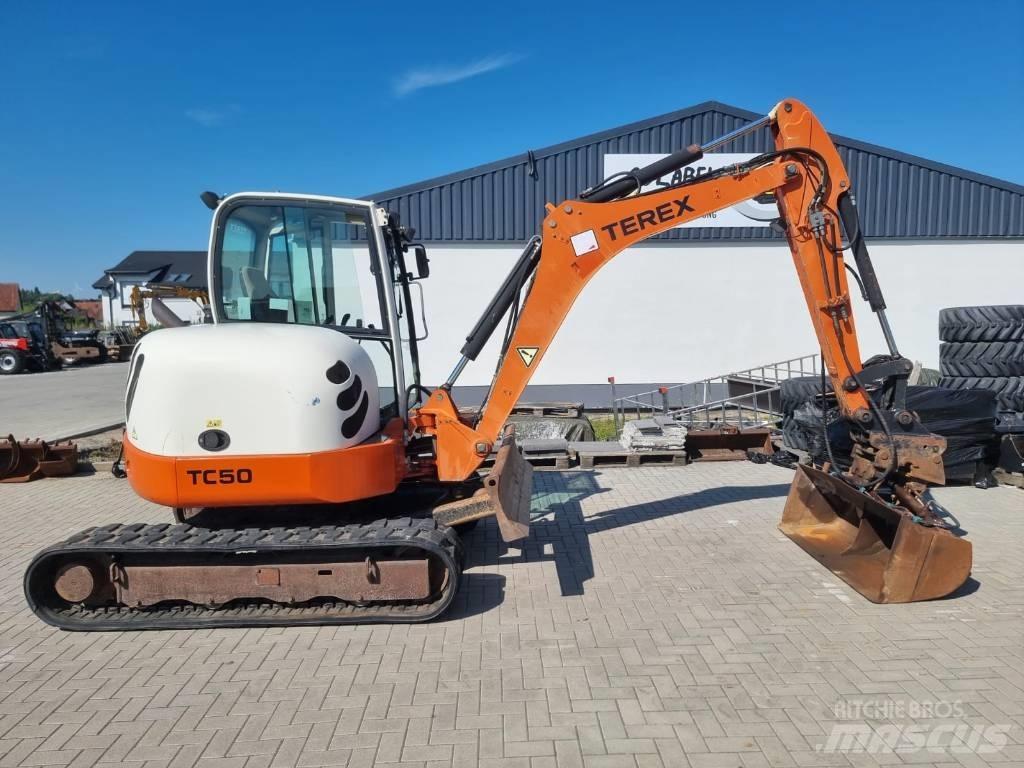 Terex TC 50 Mini rýpadla < 7t