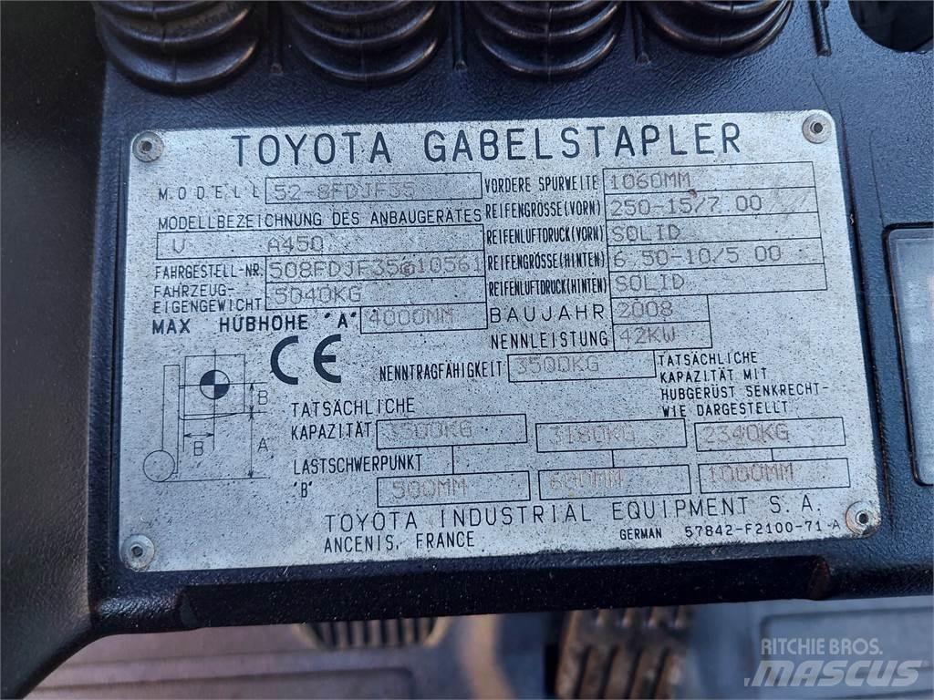Toyota 52 8FDJF35 Dieselové vozíky