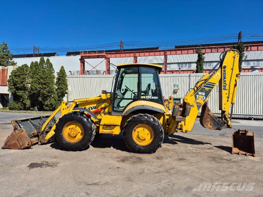 Komatsu WB 150 AWS Rýpadlo-nakladače