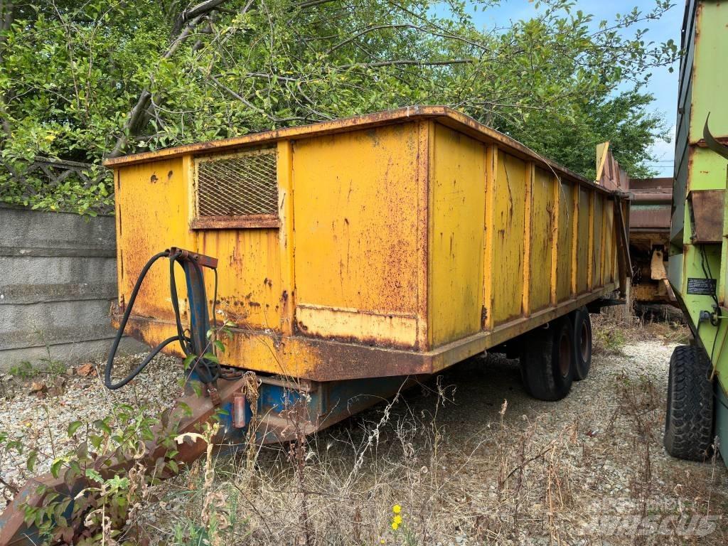  2 Axle Trailer Sklápěcí přívěsy