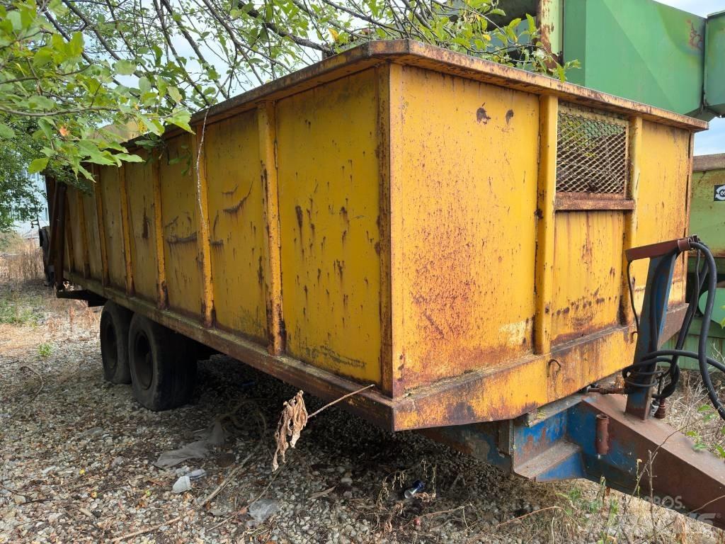  2 Axle Trailer Sklápěcí přívěsy
