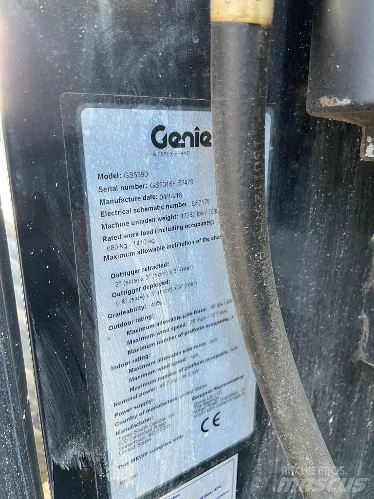 Genie 5390RT Nůžková zvedací plošina