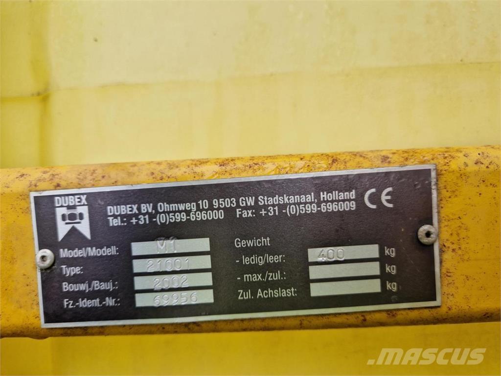 Dubex MODEL 1 Tažené postřikovače