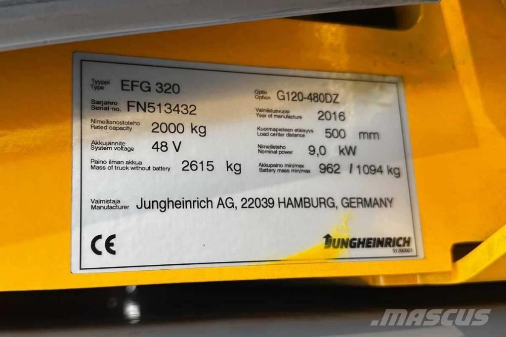 Jungheinrich EFG 320 Akumulátorové vozíky