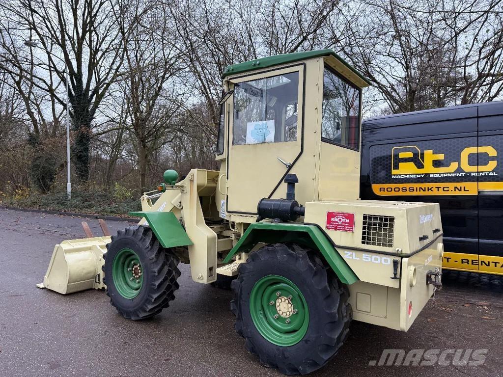 Zettelmeyer ZL500 Kolové nakladače