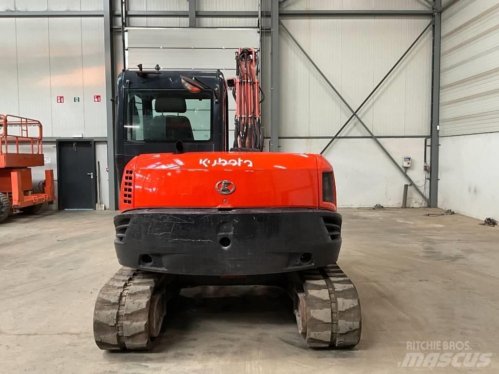Kubota KX 080-4 Midi rýpadla 7t - 12t