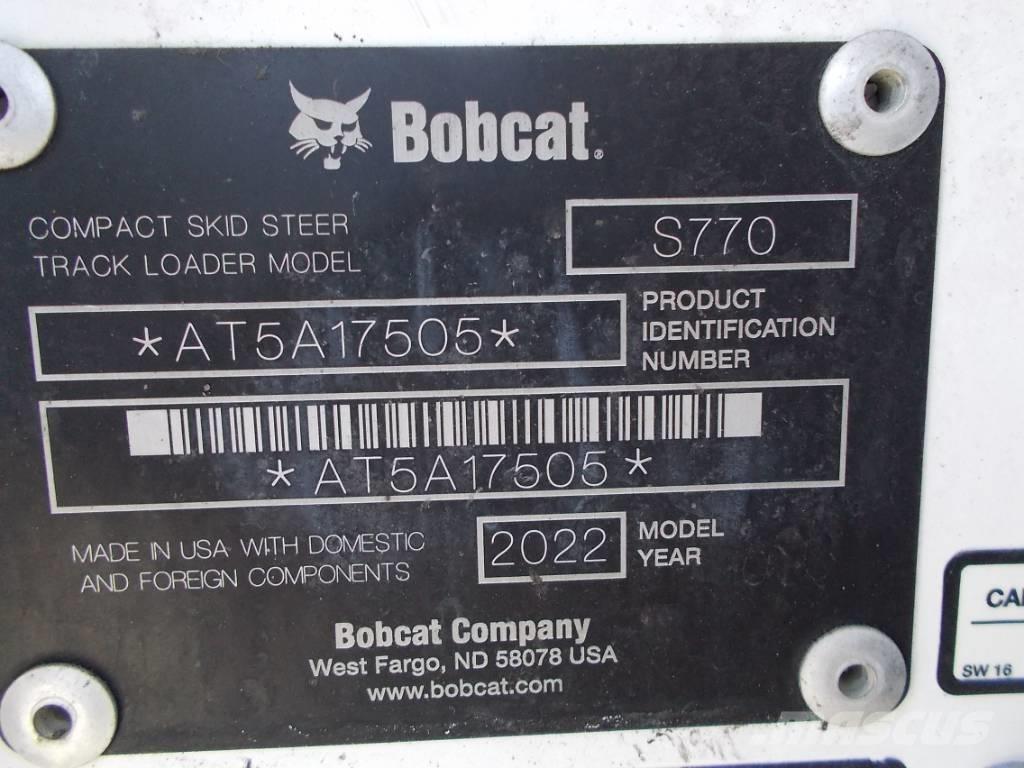 Bobcat S770 Smykem řízené nakladače