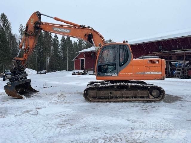 Doosan DX 180 LC Pásová rýpadla