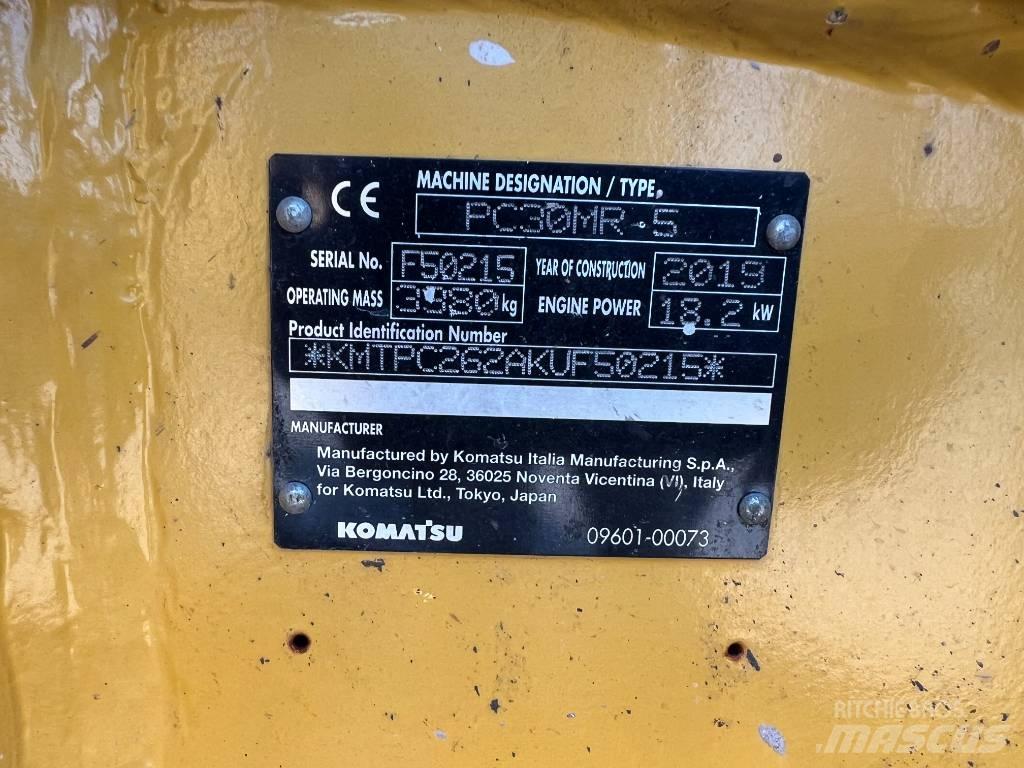 Komatsu PC 30 MR-5 Mini rýpadla < 7t
