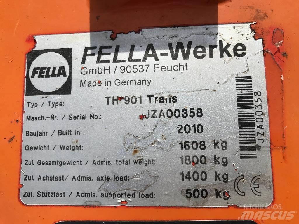 Fella TH 901 TRANS . Obraceče a shrabovače sena