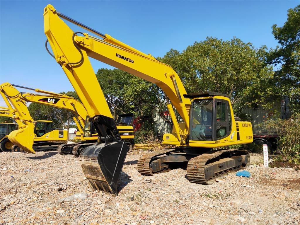 Komatsu PC 200-6 Pásová rýpadla