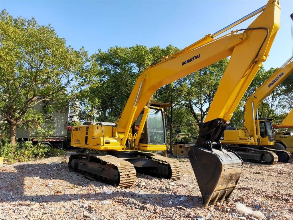 Komatsu PC 200-6 Pásová rýpadla