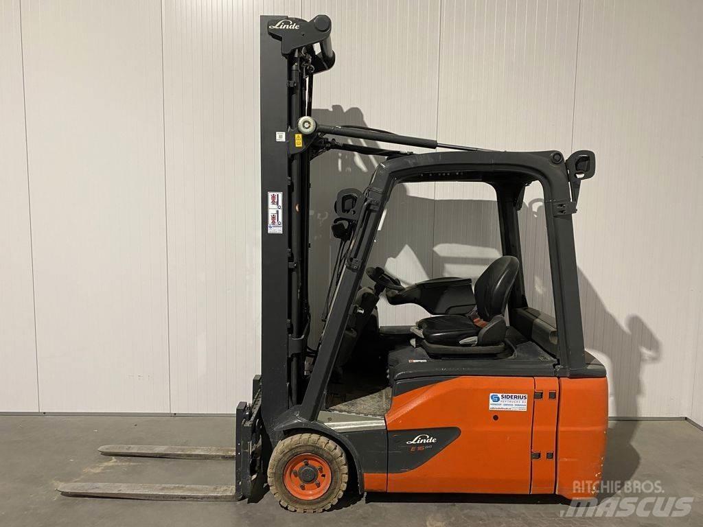 Linde E16L-02 Akumulátorové vozíky