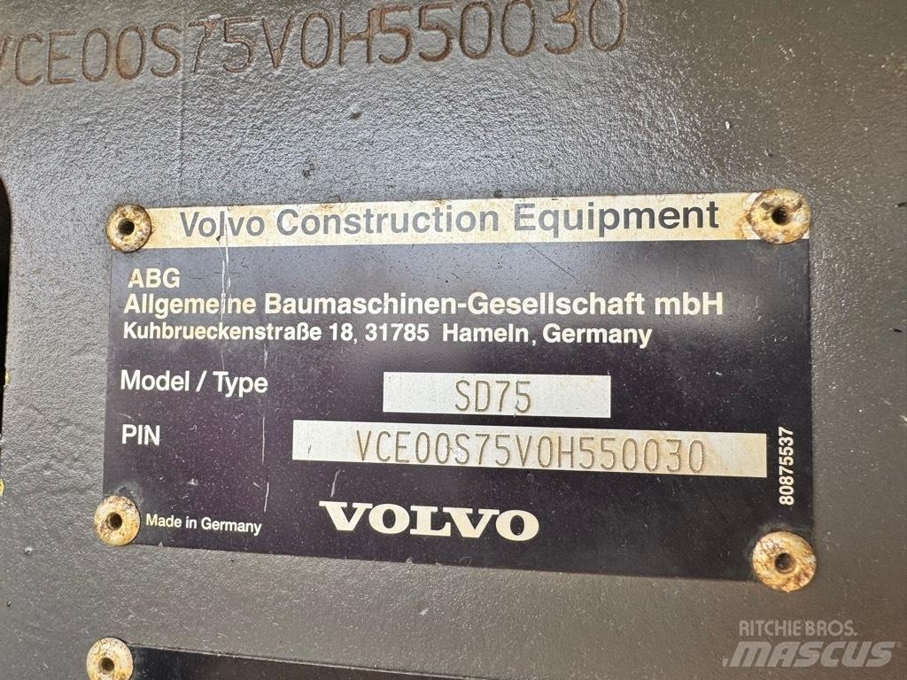 Volvo SD 75 Tahačové válce
