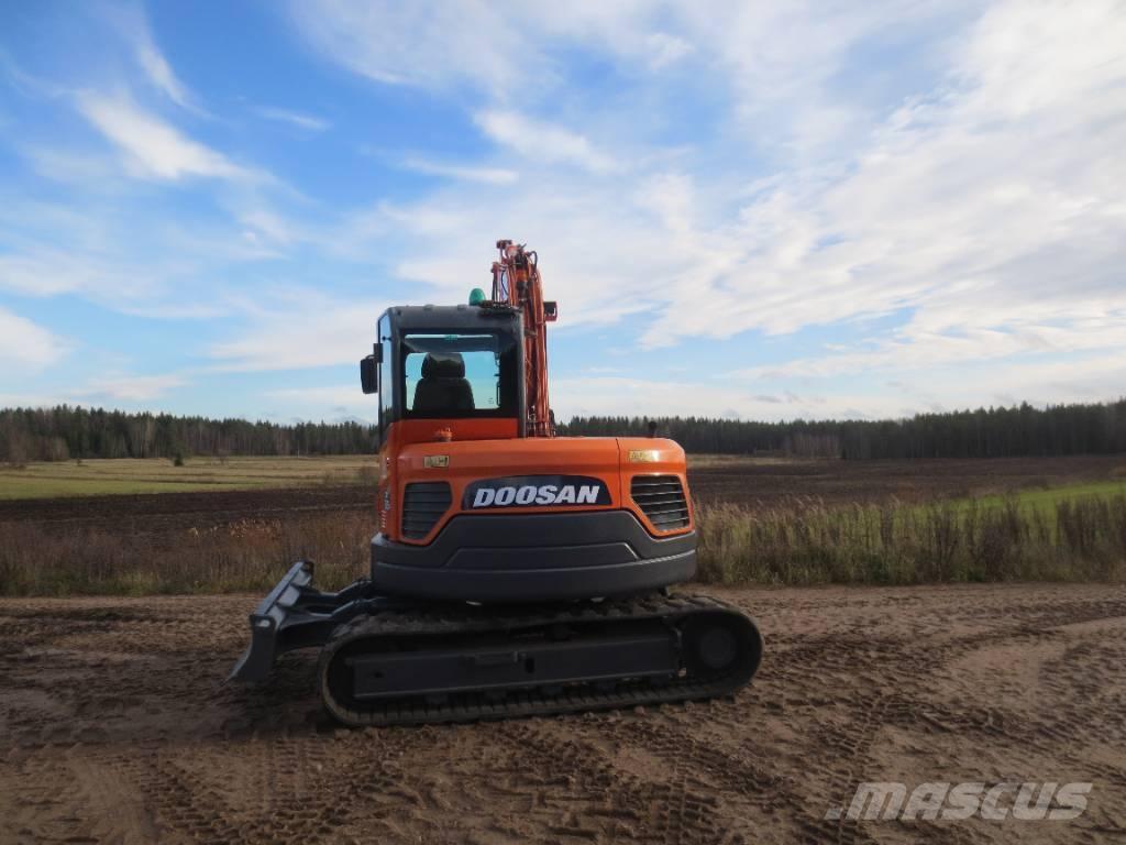 Doosan DX 85 R Midi rýpadla 7t - 12t