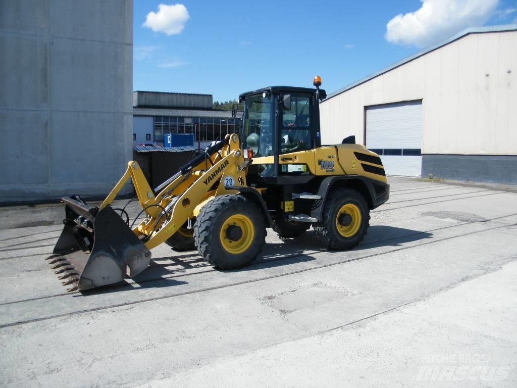 Yanmar v100 Kolové nakladače