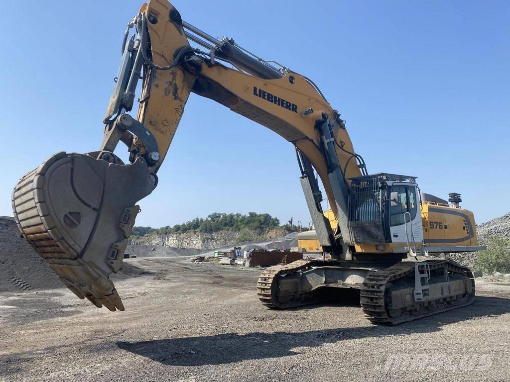 Liebherr R 976 HD Pásová rýpadla