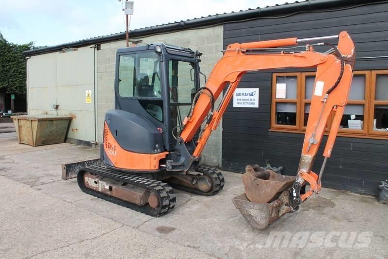 Hitachi ZX 30 U Mini rýpadla < 7t