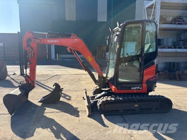 Kubota U 27-4 Mini rýpadla < 7t