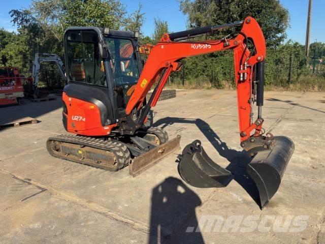 Kubota U 27-4 Mini rýpadla < 7t