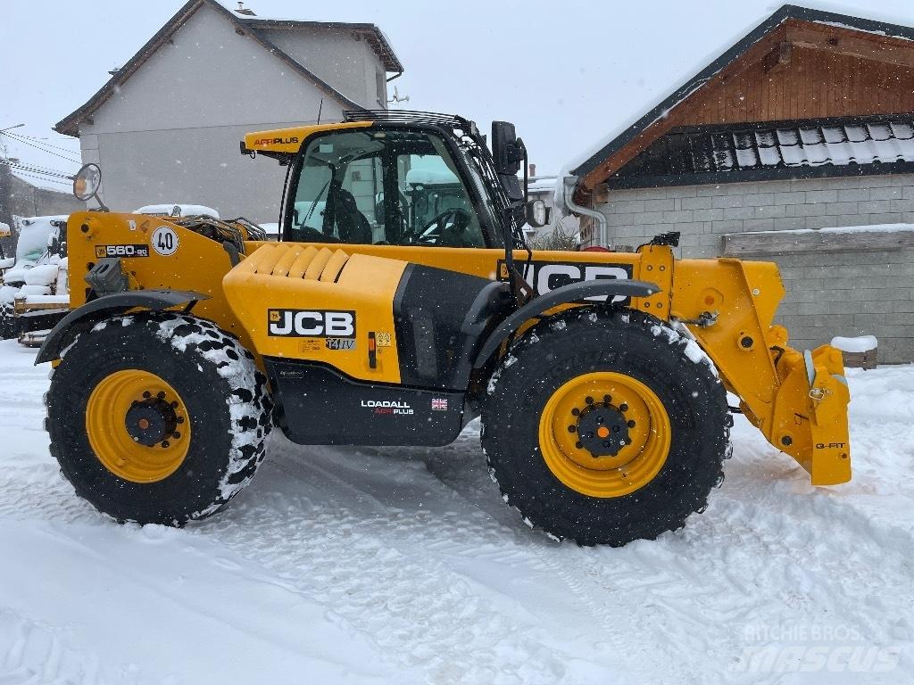 JCB 560-80 AGRI PLUS Teleskopické nakladače pro zemědělství