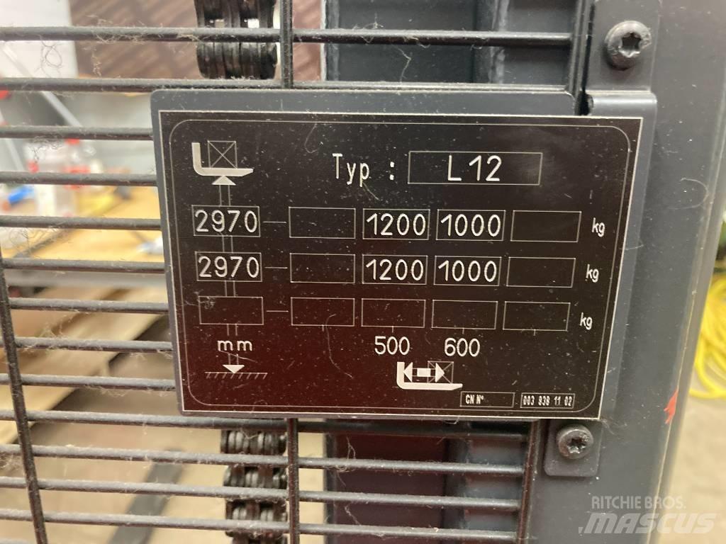 Linde L12AC Ručně vedené vysokozdvižné vozíky