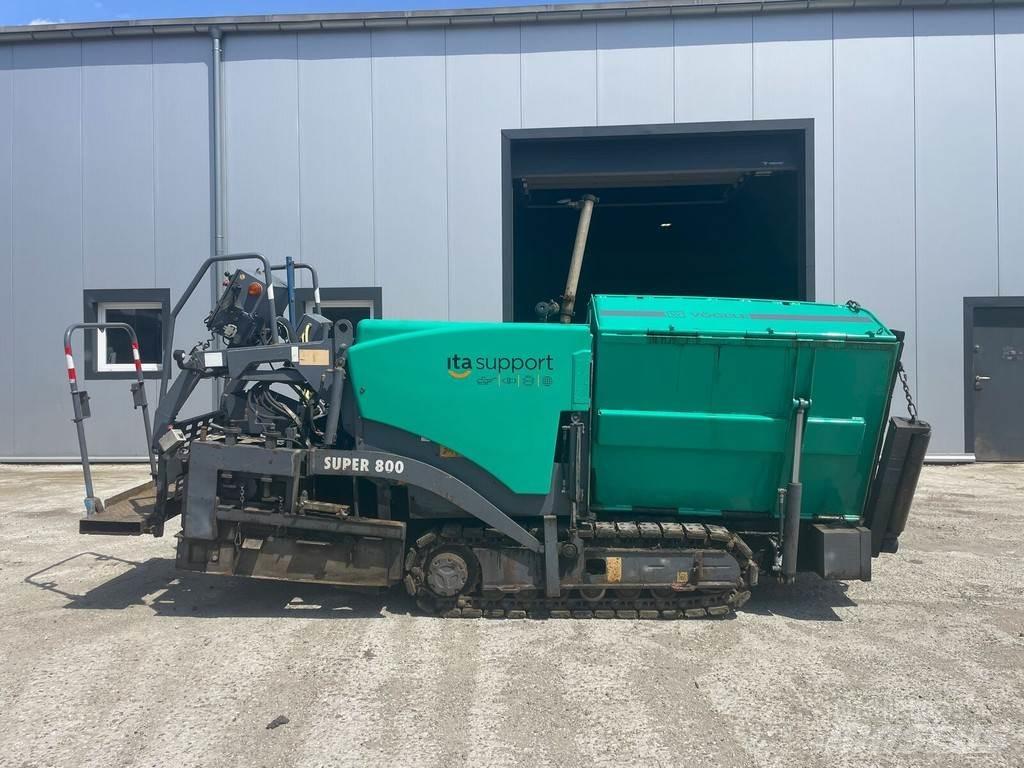 Vögele Super 800 Finišery