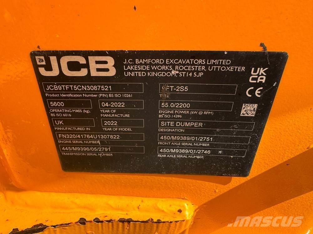 JCB 9T-2FT Vyklápěcí dempry
