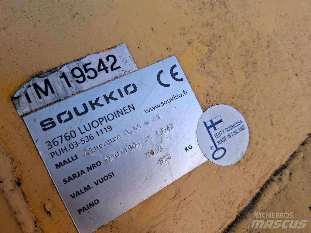 Soukkio AK 3400 Sněžné pluhy, přední sněhové radlice