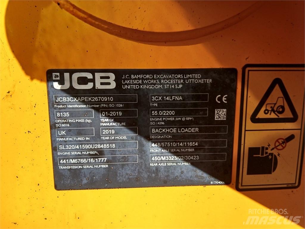 JCB 3 CX ECO Rýpadlo-nakladače
