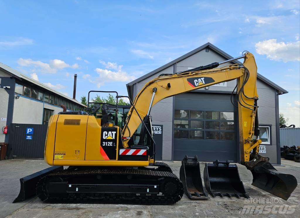 CAT 312 E Pásová rýpadla