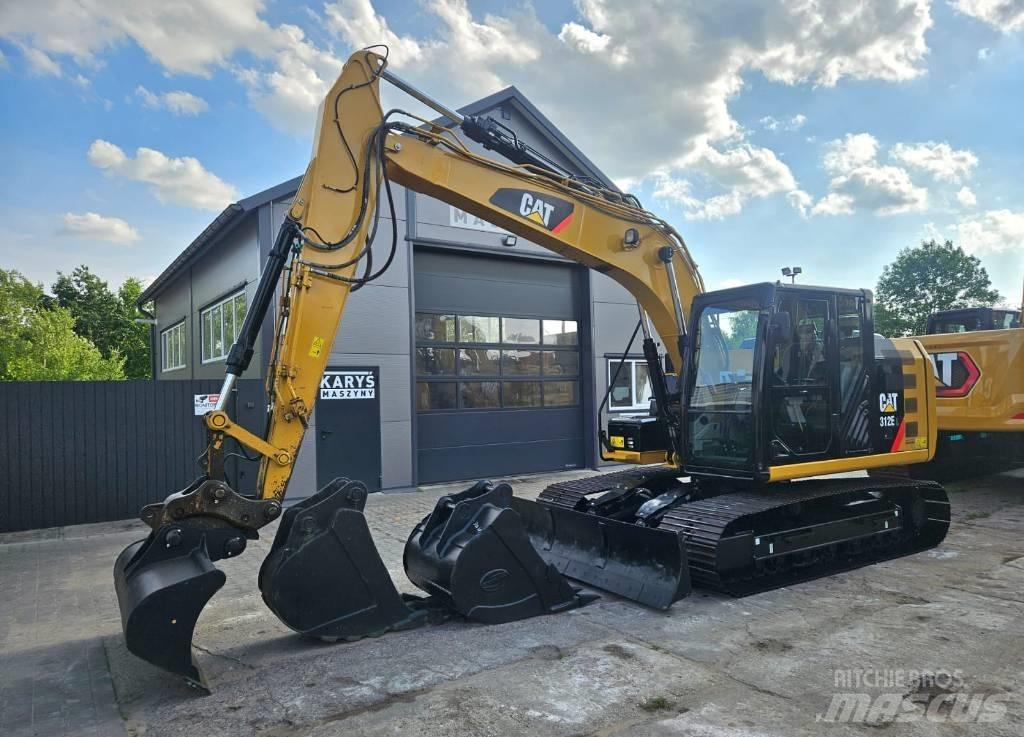 CAT 312 E Pásová rýpadla