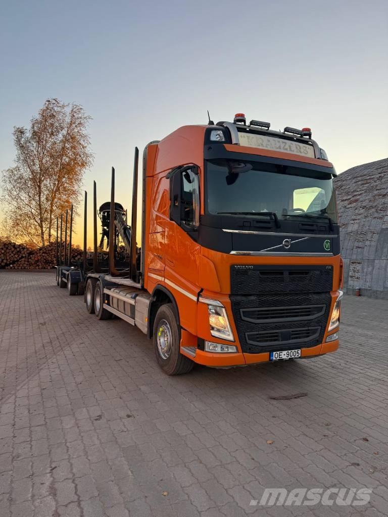 Volvo FH 650 Vozy na přepravu kmenů