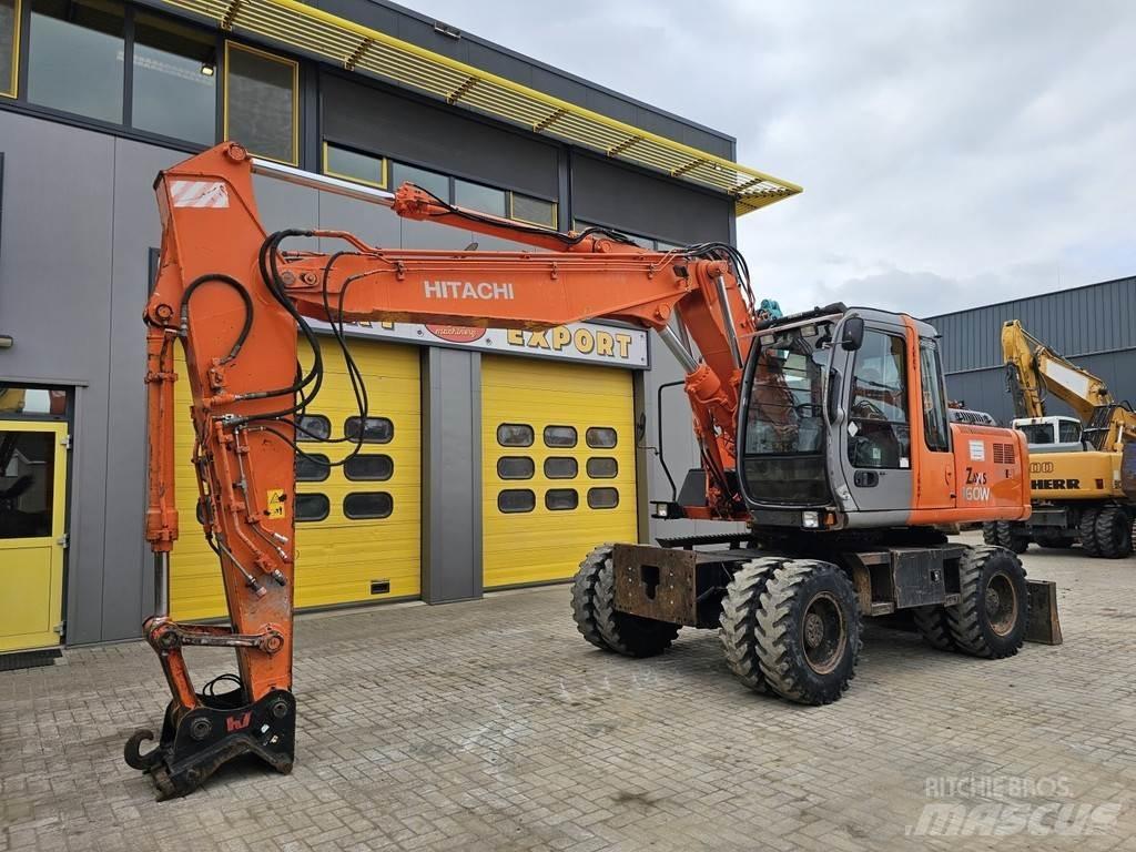 Hitachi ZX160W Kolová rýpadla
