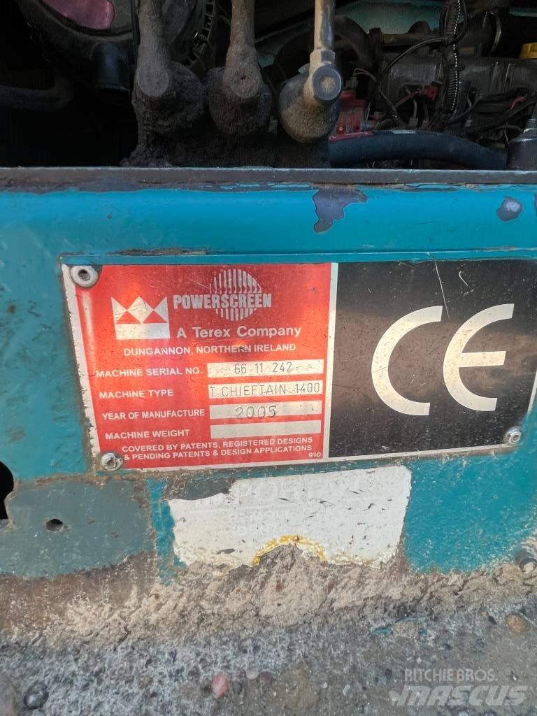 PowerScreen 1400 Mobilní třídiče