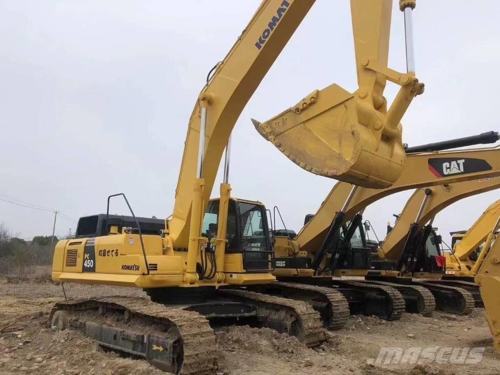 Komatsu PC450-8 Pásová rýpadla
