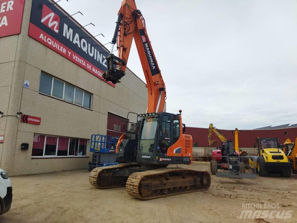 Doosan DX 235 LCR Pásová rýpadla
