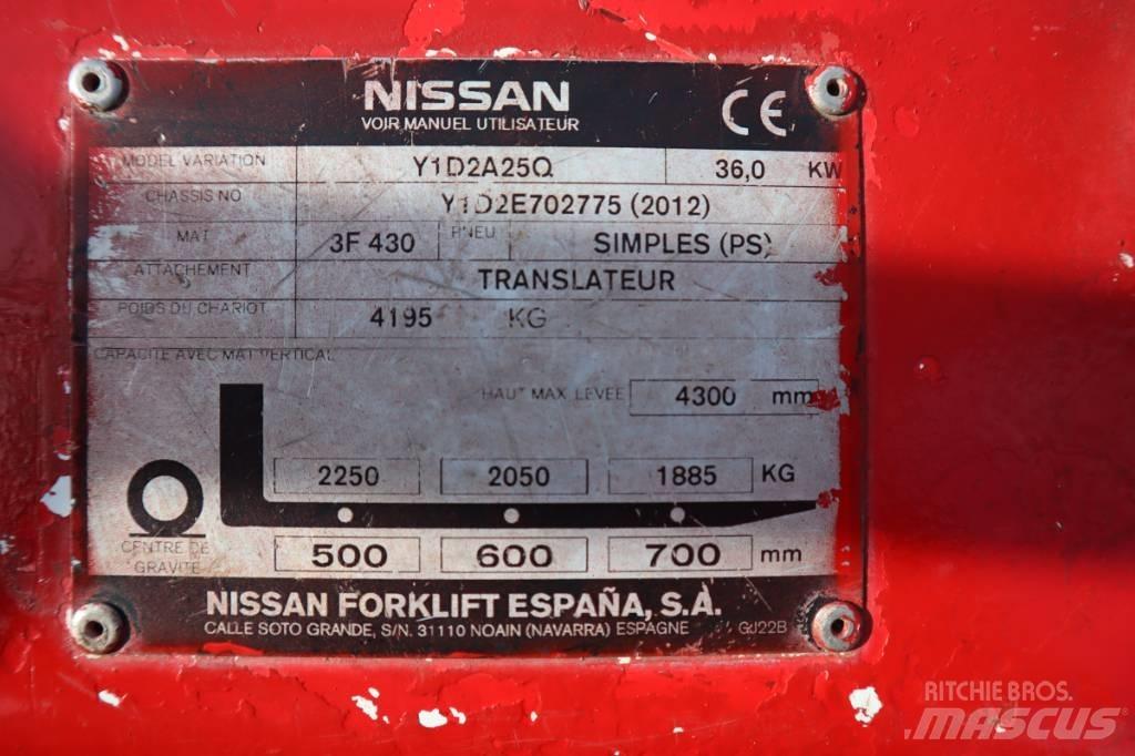 Nissan Y1D2A25Q Dieselové vozíky
