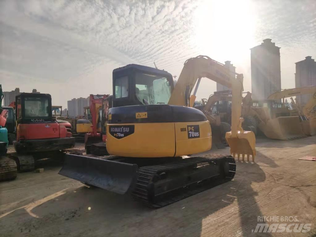 Komatsu pc78 Pásová rýpadla