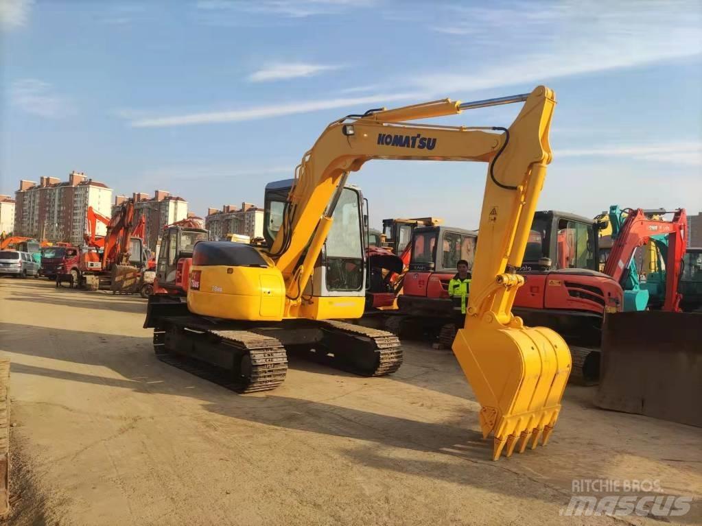 Komatsu pc78 Pásová rýpadla