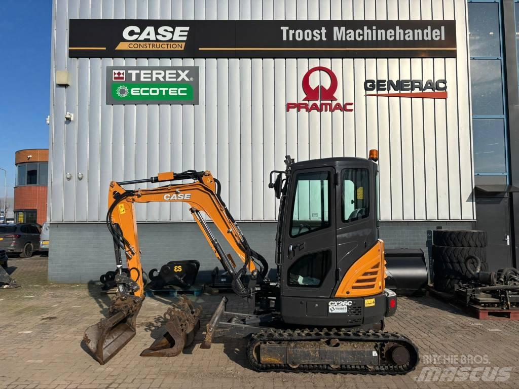 CASE CX 26 C Mini rýpadla < 7t