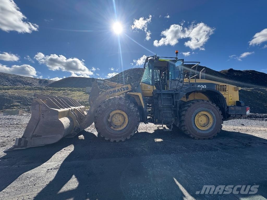Komatsu WA 500-7 Kolové nakladače