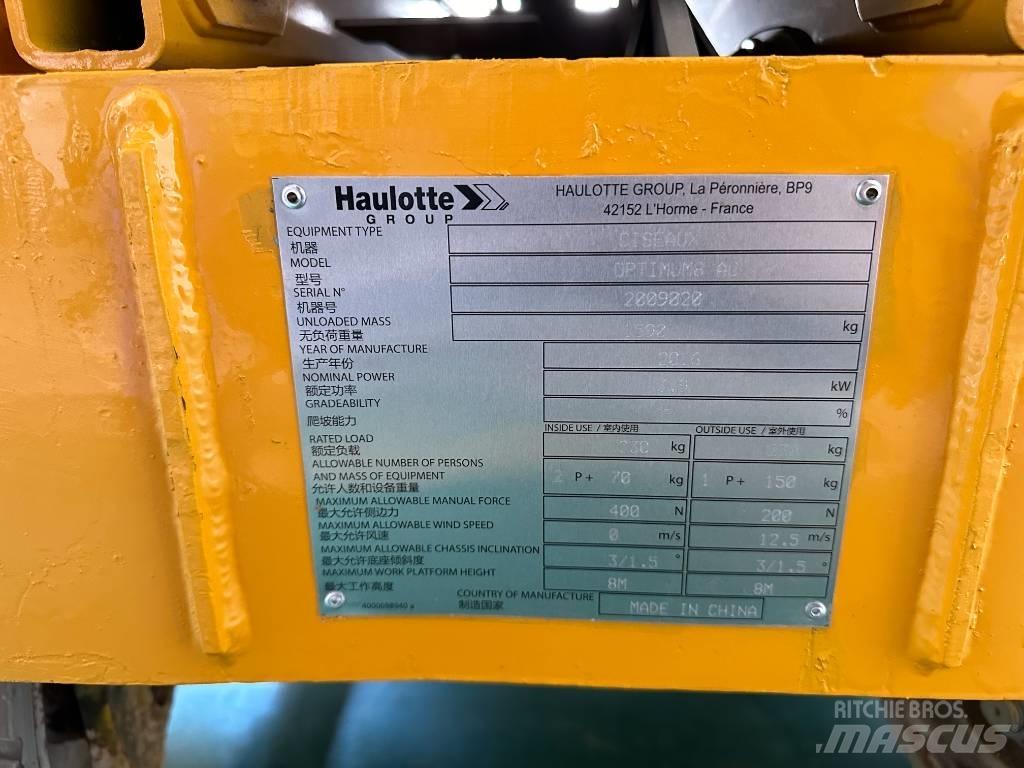 Haulotte OPTIMUM 8 Nůžková zvedací plošina