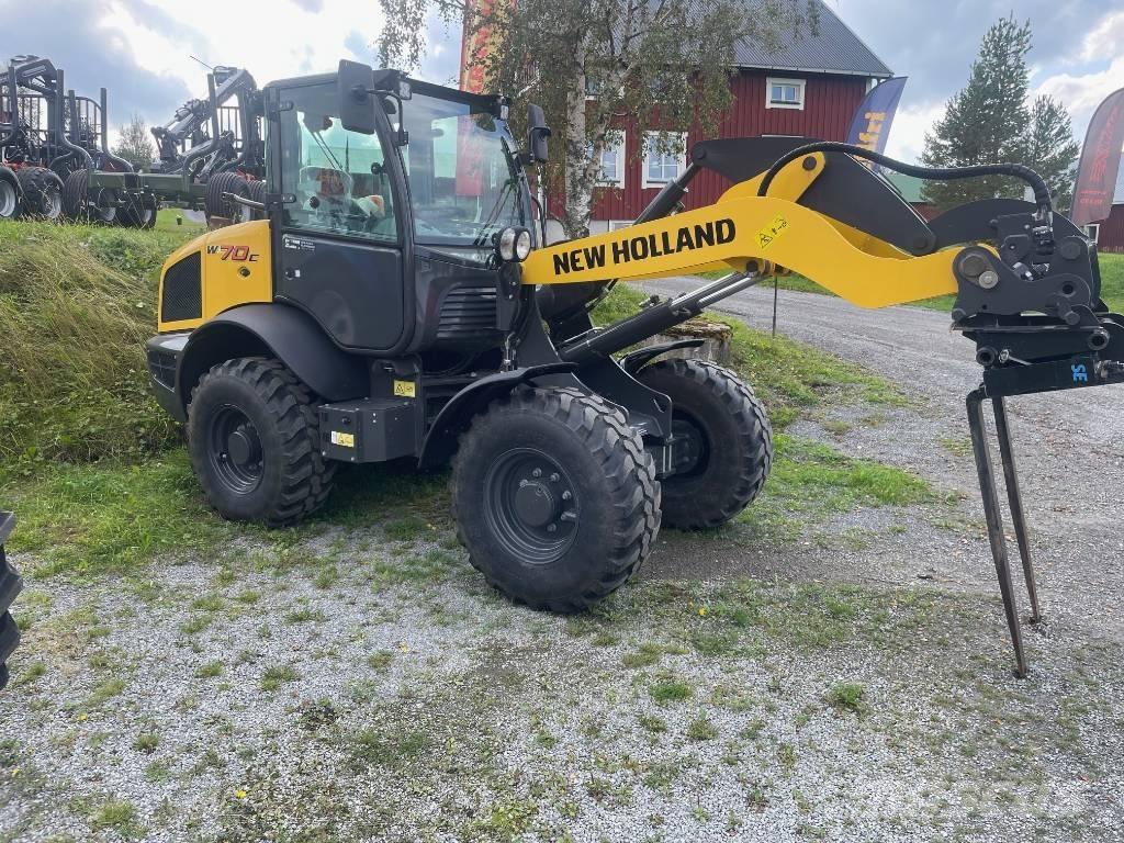 New Holland W70C Kolové nakladače