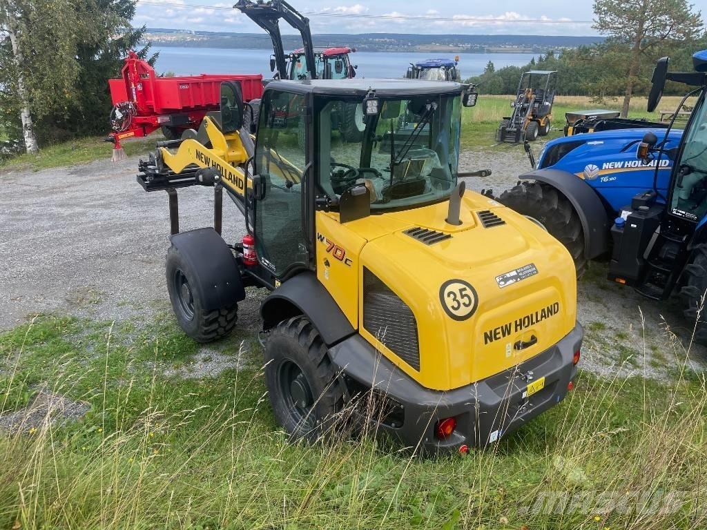 New Holland W70C Kolové nakladače
