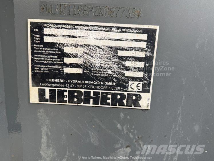 Liebherr A 914 Kolová rýpadla