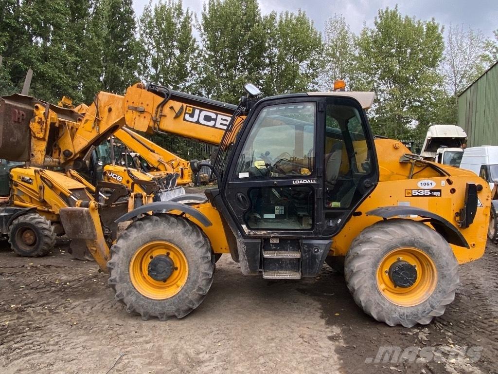 JCB 535-125 Teleskopické kolové nakladače