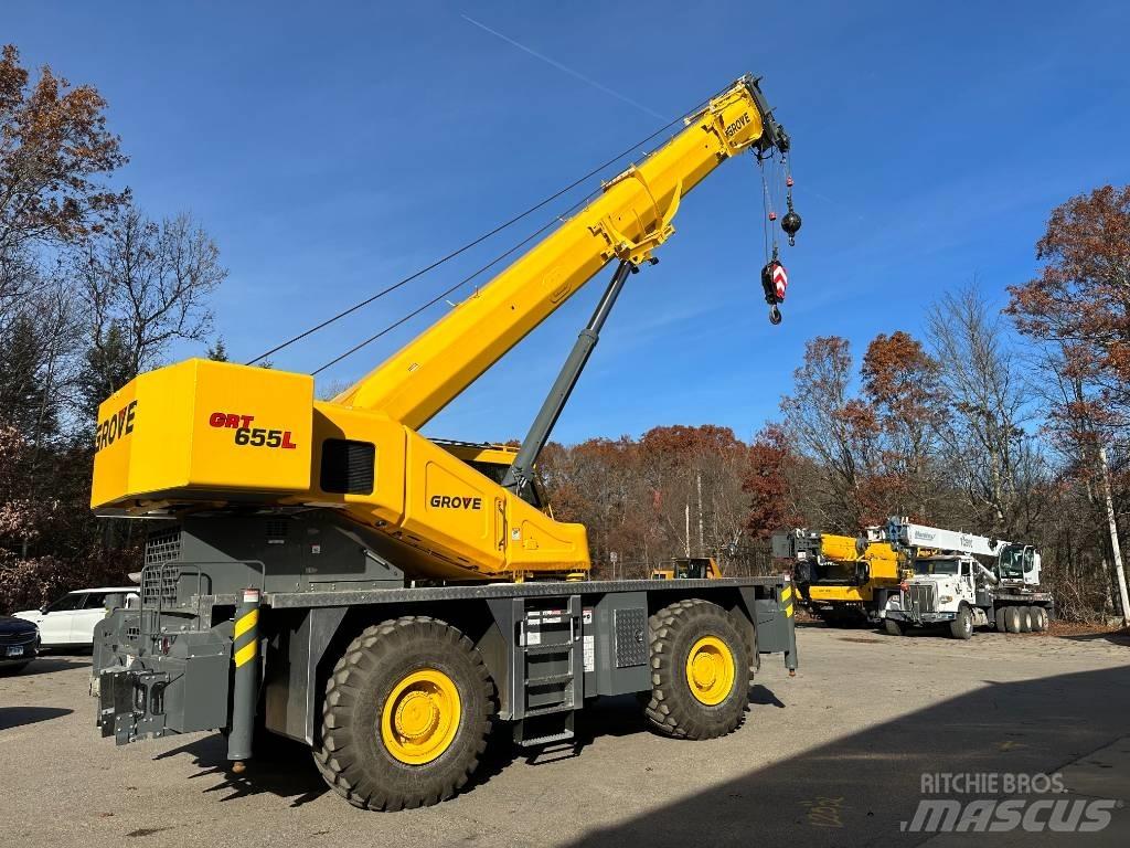 Grove GRT655L Jeřáby pro těžký terén