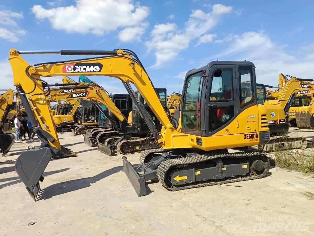 XCMG XE60DA Pásová rýpadla